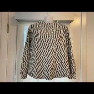 Black & White Patterned Top